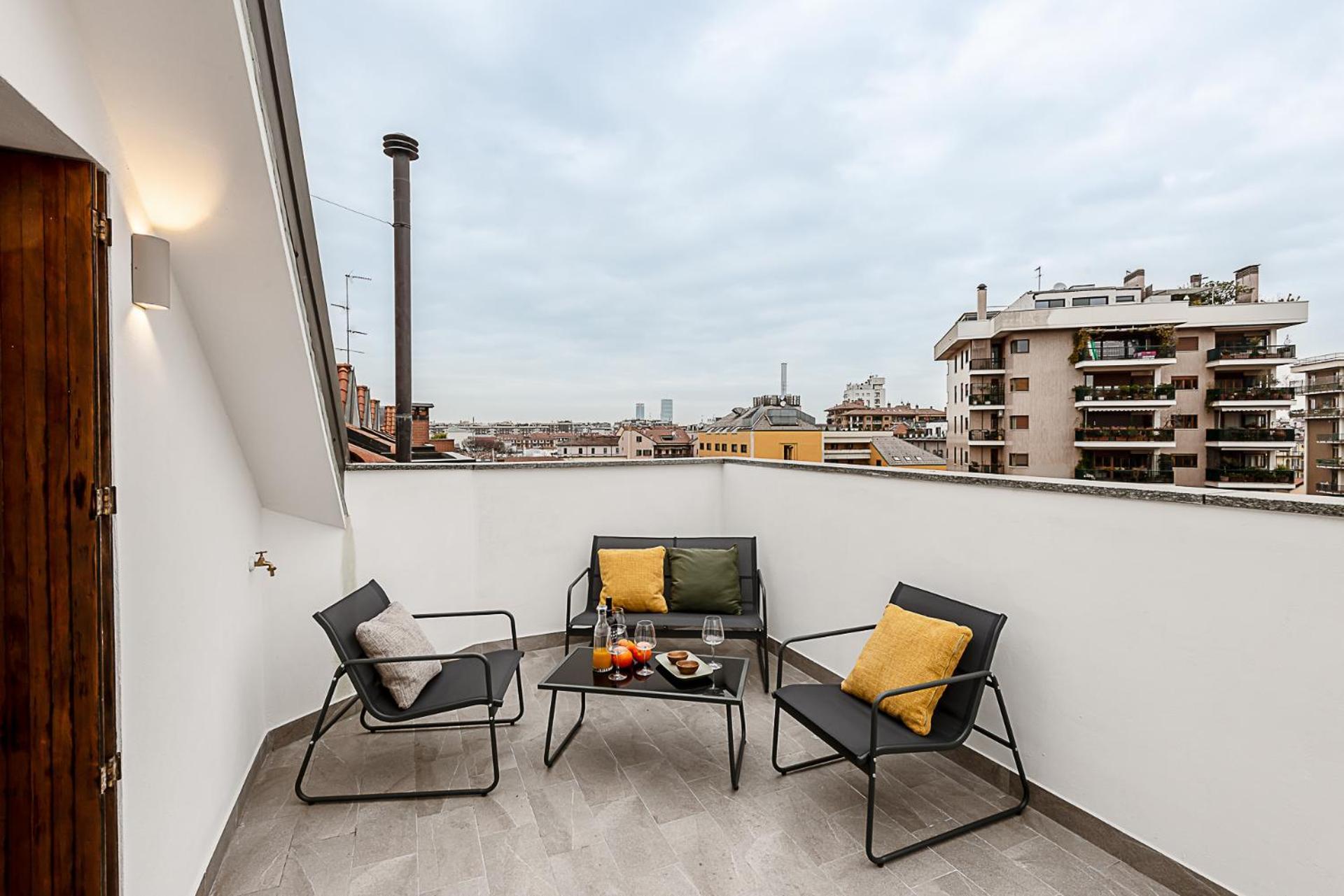 Stayeasy Argelati40 - Penthouse With 2 Bedrooms, 2 Bathrooms And Terrace - Navigli ミラノ エクステリア 写真